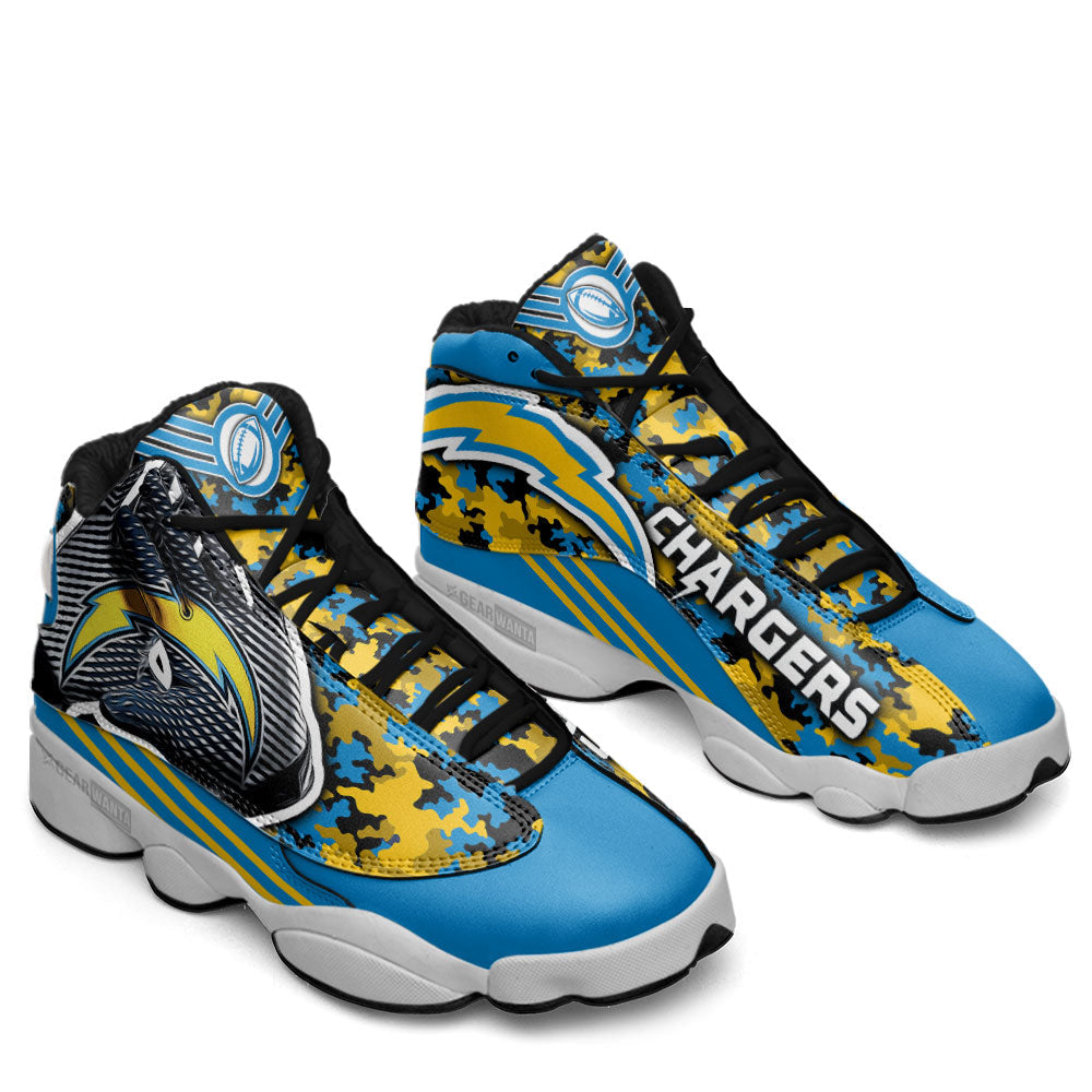 LA Chargers J13 Sneakers Custom Shoes-Gear Wanta