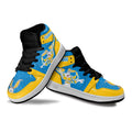 LA Chargers Kid Sneakers Custom-Gear Wanta