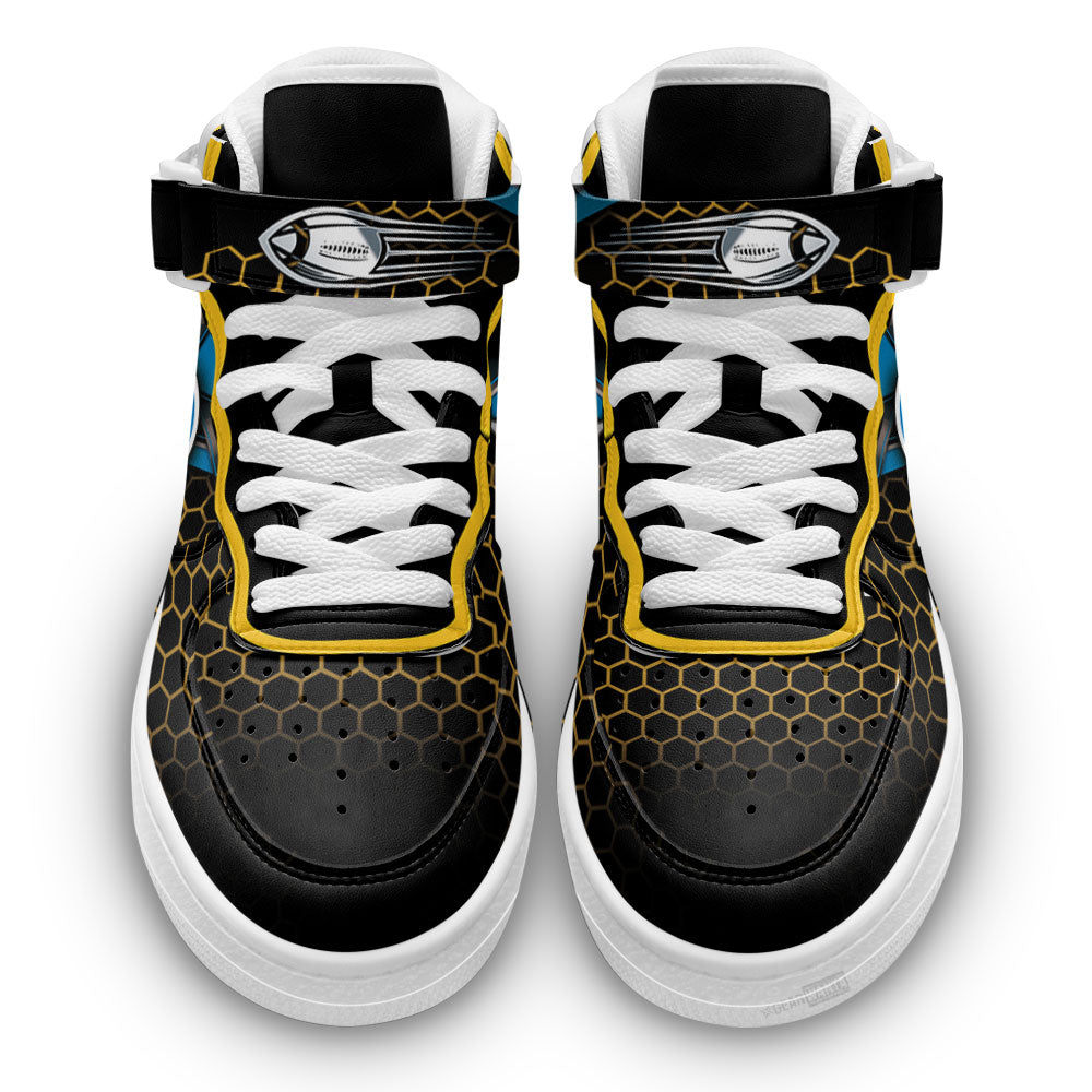 LA Chargers Sneakers Custom Air Mid Shoes For Fans-Gear Wanta