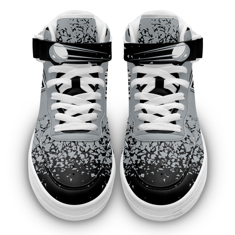 LA Kings Air Mid Shoes Custom Hockey Sneakers Fans-Gear Wanta