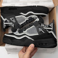 LA Kings Aj4 Sneakers Custom Shoes-Gear Wanta