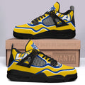 LA Rams Aj4 Sneakers Custom Shoes-Gear Wanta