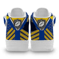 LA Rams Sneakers Custom Air Mid Shoes For Fans-Gear Wanta