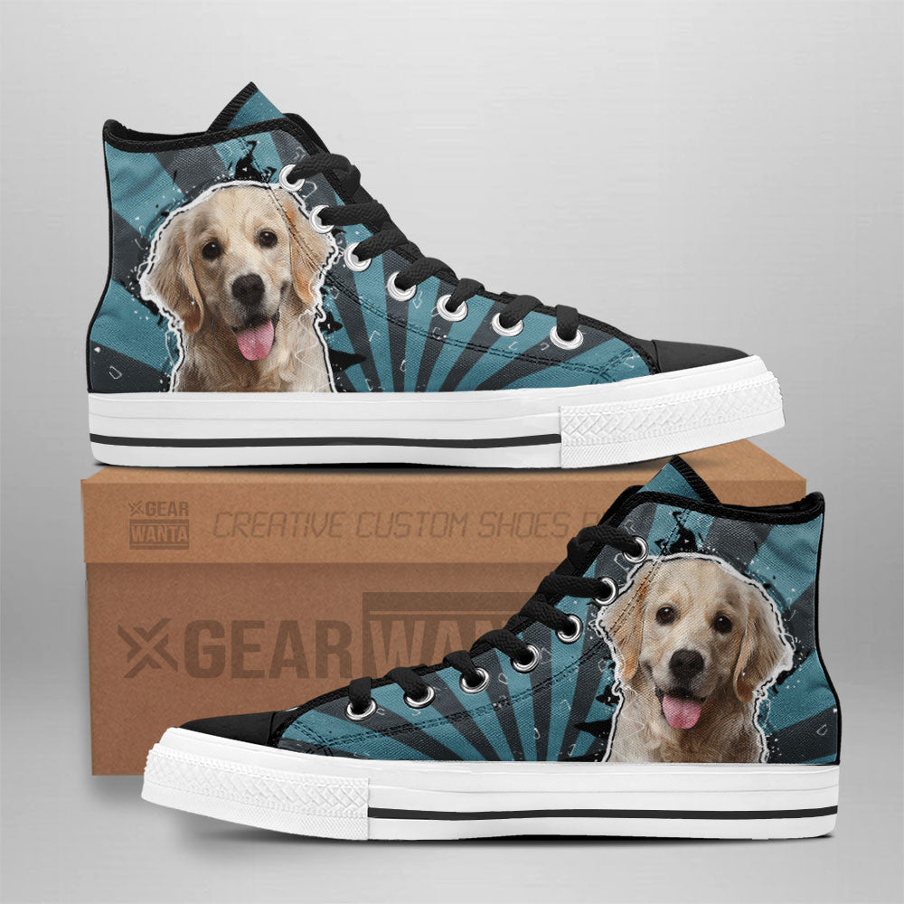 Labrador Retriever High Top Shoes Custom-Gear Wanta