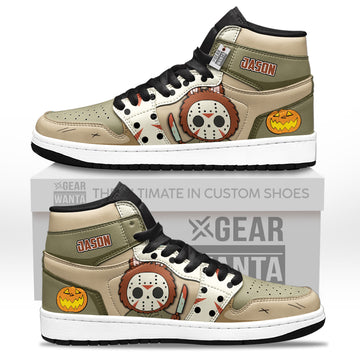 Labubu Jason Voorhees Halloween J1 Sneakers