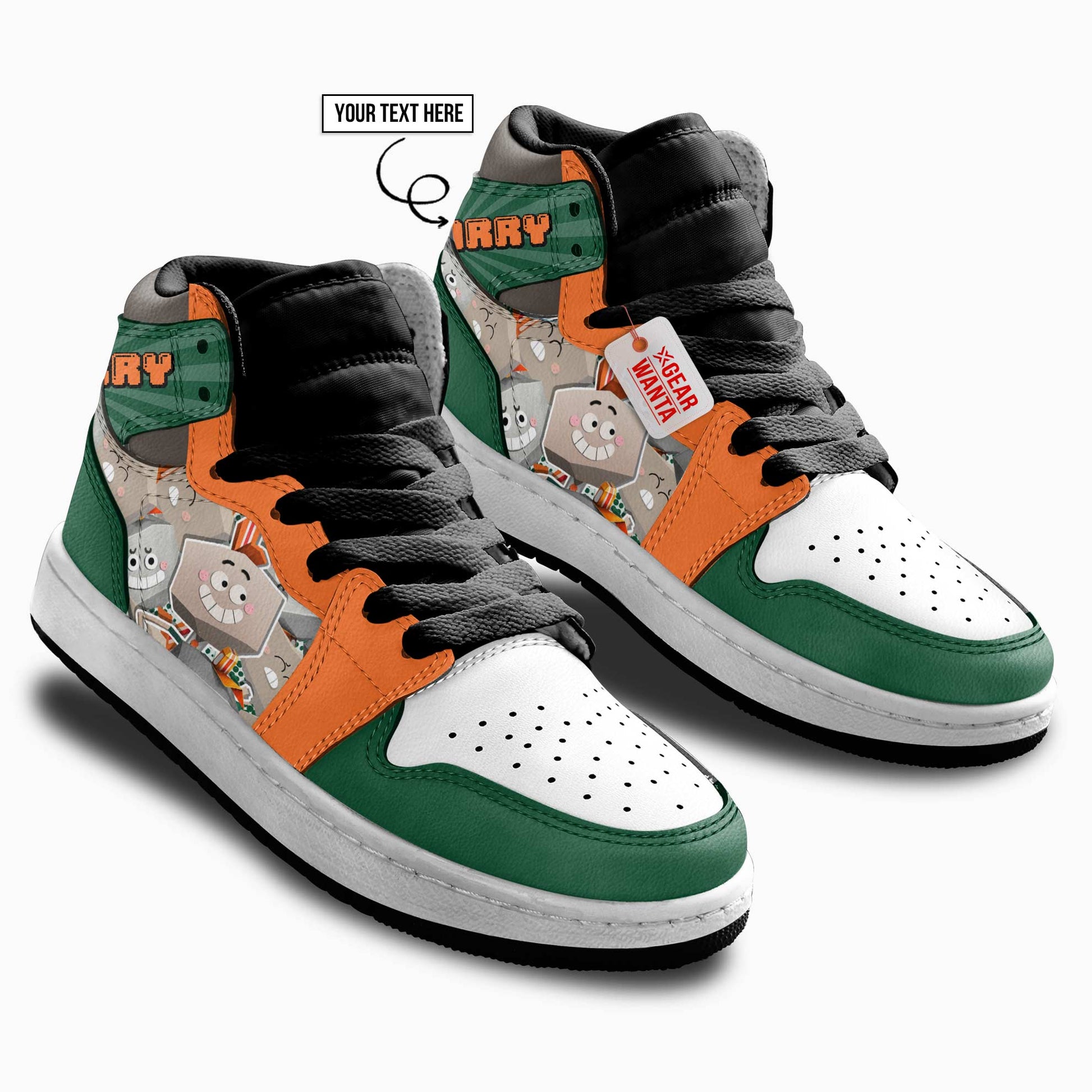 Larry Kid J1s Sneakers Cartoon Collection - Gearwanta.com