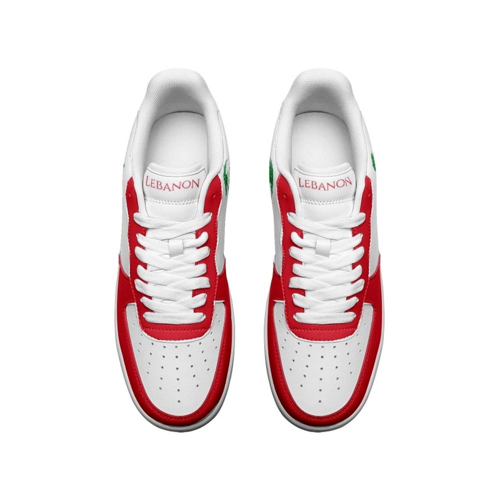 Lebanon Flag NAF Shoes 