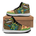 Leonardo Teenage Mutant Ninja Turtles Kid Sneakers Custom For Kids-Gear Wanta