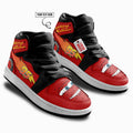 Lightning McQueen Kid J1s Sneakers Cars Uniform Personalized Collection - Gearwanta.com