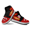 Lightning McQueen Kid J1s Sneakers Cars Uniform Personalized Collection - Gearwanta.com