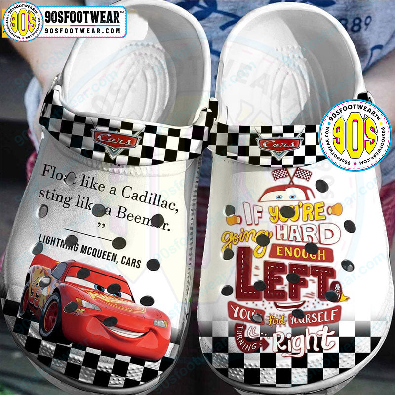 Lightning McQueen Light Up Pixar Cars Cartoon Movie Clog Shoes-gearwanta.com