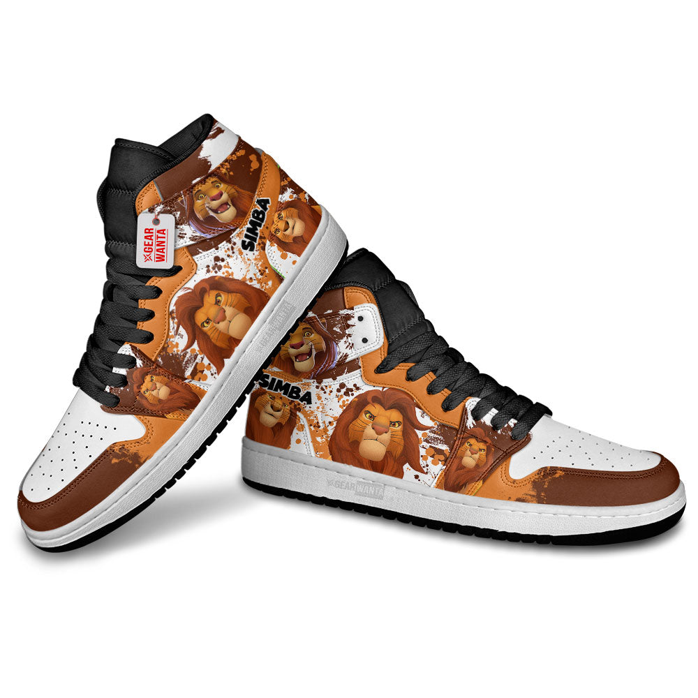 Lion King Simba J1 Shoes Custom For Fans- gearwanta.com