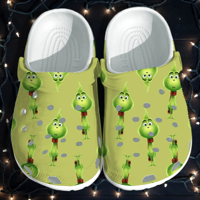 The Grinch Christmas Clogs Shoes-gearwanta.com