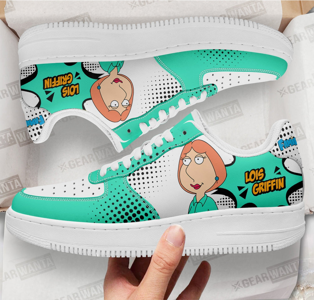 Lois Griffin Family Guy Air Sneakers Custom Cartoon Shoes-Gear Wanta