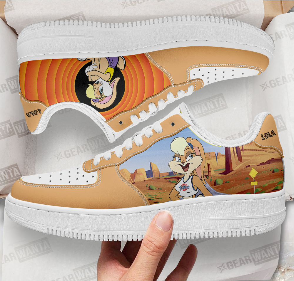 Lola Bunny Looney Tunes Custom Air Sneakers QD14-Gear Wanta