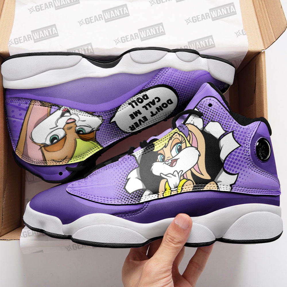 Lola Bunny J13 Sneakers Custom Comic Style Shoes-Gear Wanta