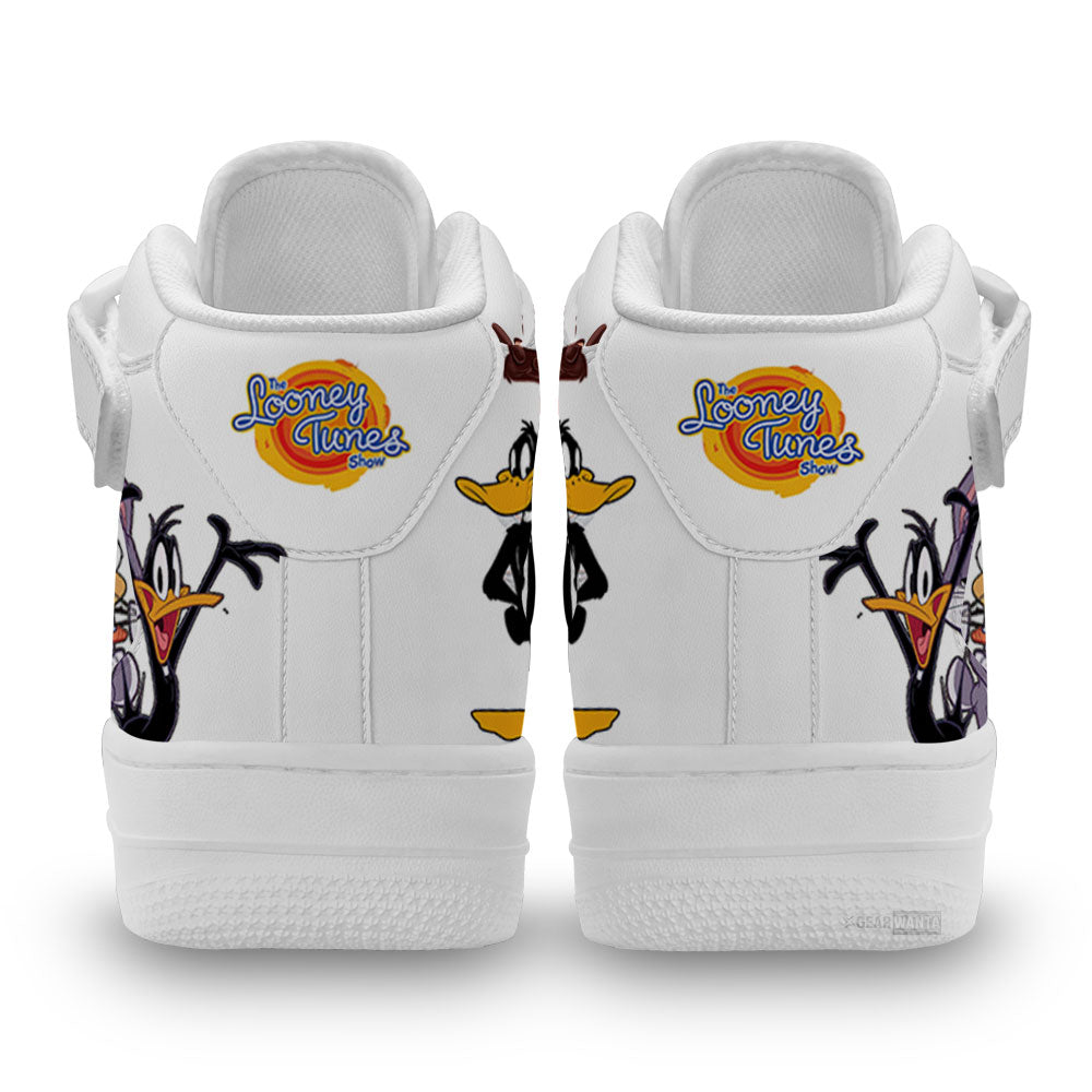 Looney Tunes Air Mid Shoes Custom Sneakers For Cartoon Fans-Gear Wanta