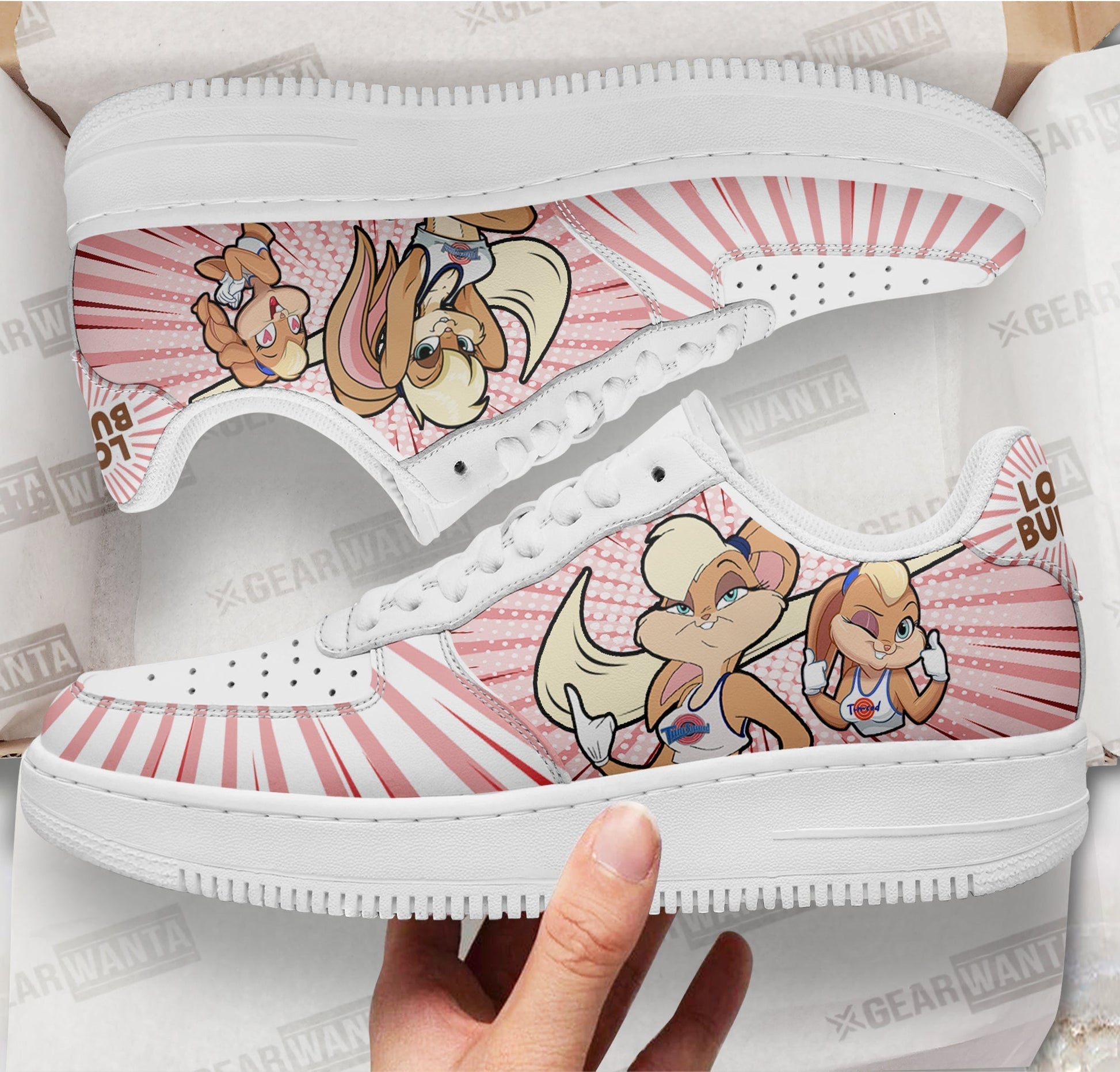 Looney Tunes Lola Bunny Air Sneakers Custom-Gear Wanta