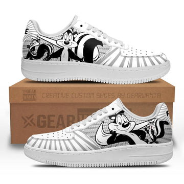 Looney Tunes Pepe Air Sneakers Custom-Gear Wanta