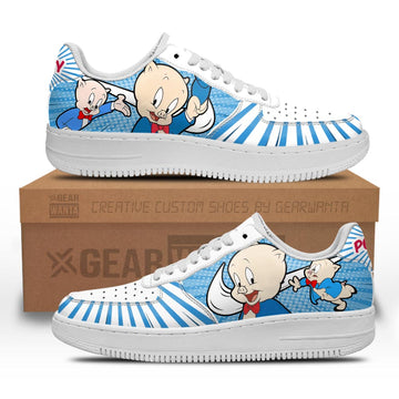 Looney Tunes Porky Air Sneakers Custom-Gear Wanta