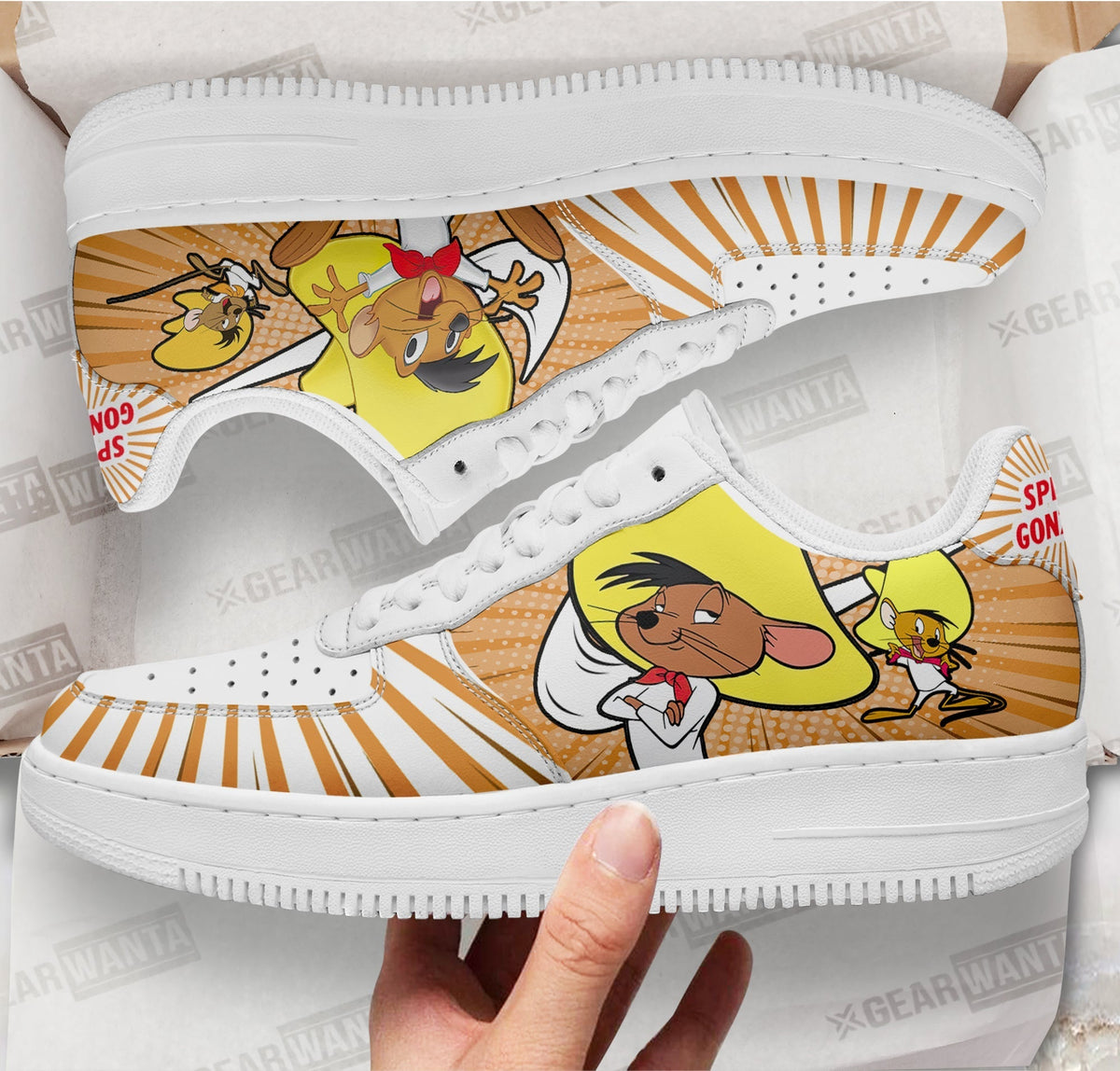 Looney Tunes Speedy Air Sneakers Custom-Gear Wanta