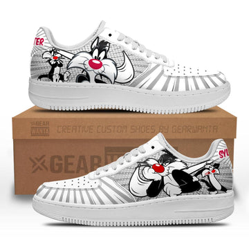 Looney Tunes Sylvester Air Sneakers Custom-Gear Wanta