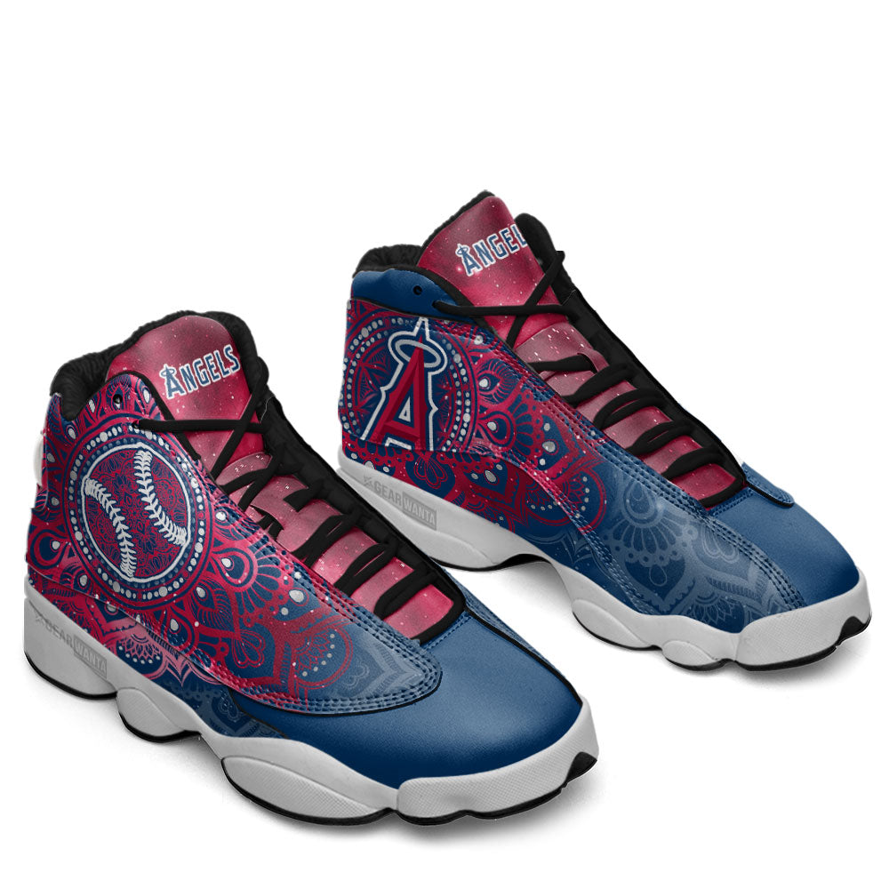 Los Angeles Angels J13 Sneakers Custom Shoes-Gear Wanta