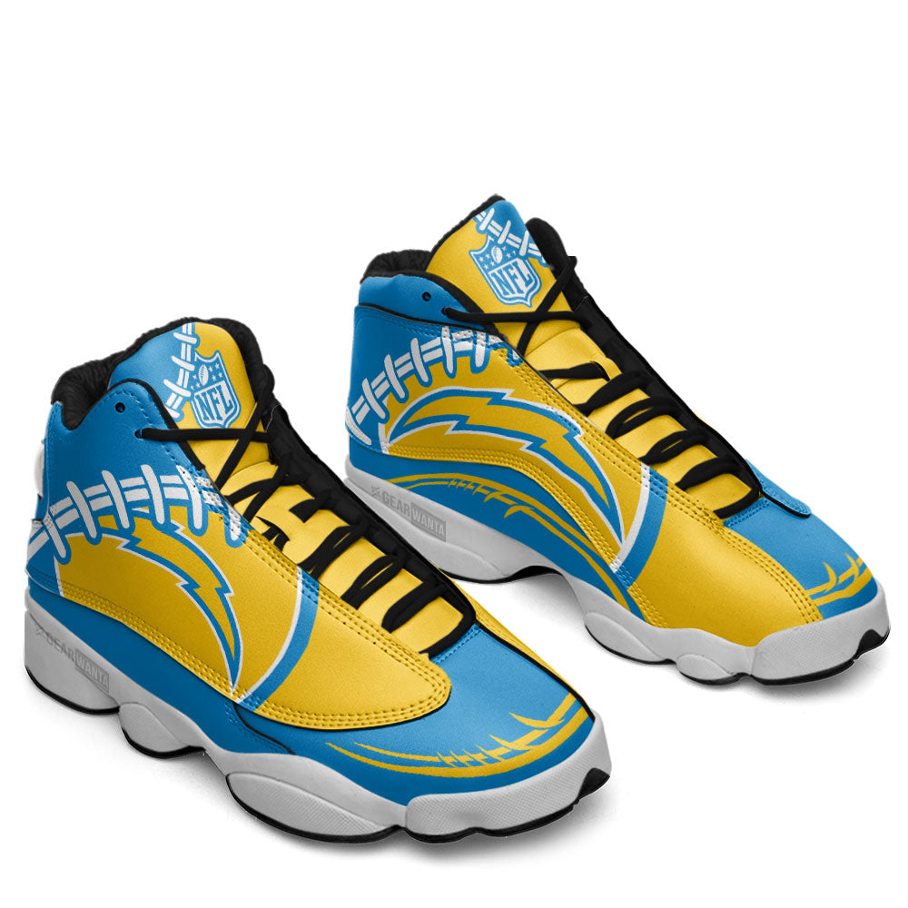 Los Angeles Chargers J13 Sneakers Custom Shoes-Gear Wanta