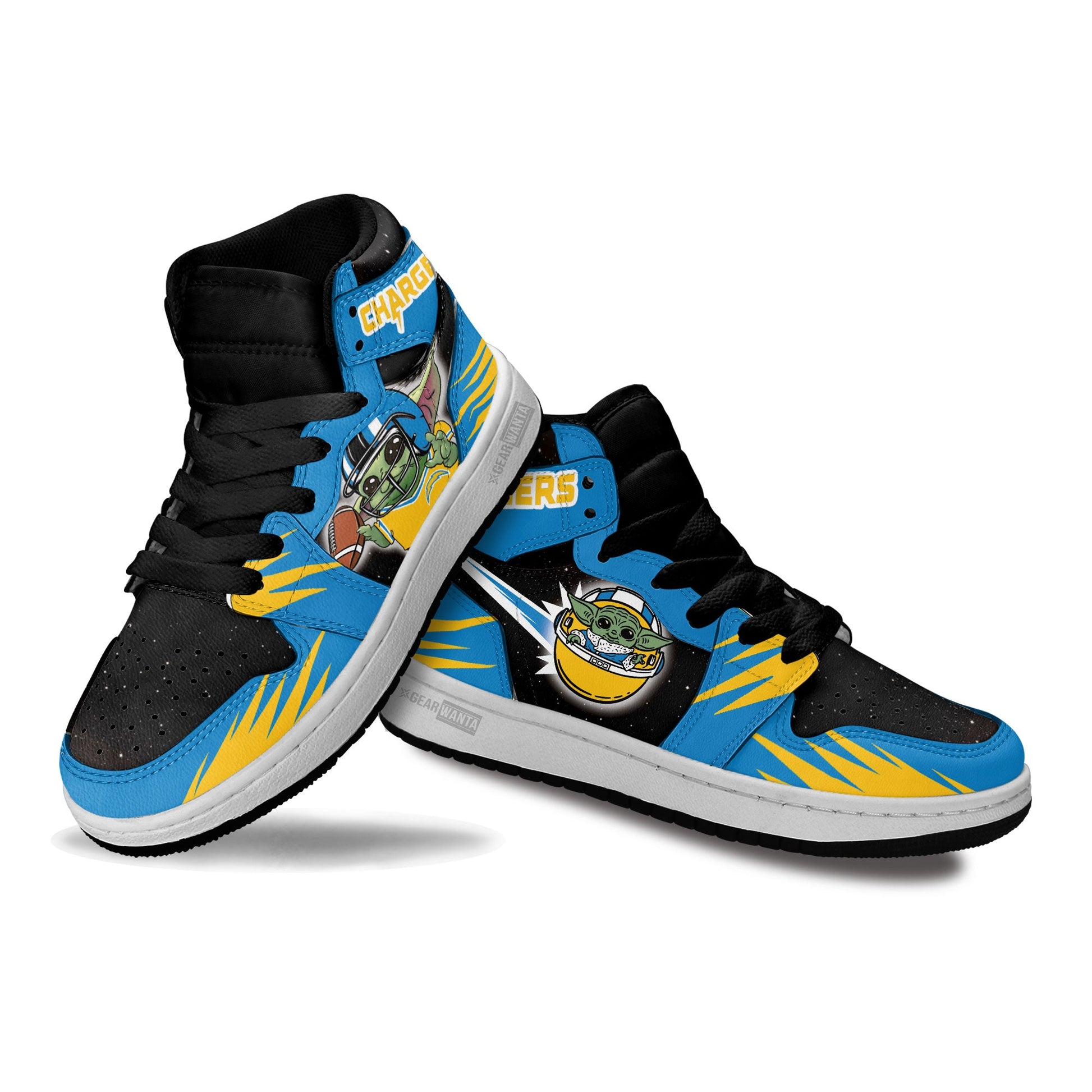 Los Angeles Chargers Kid Sneakers Custom For Kids-Gear Wanta