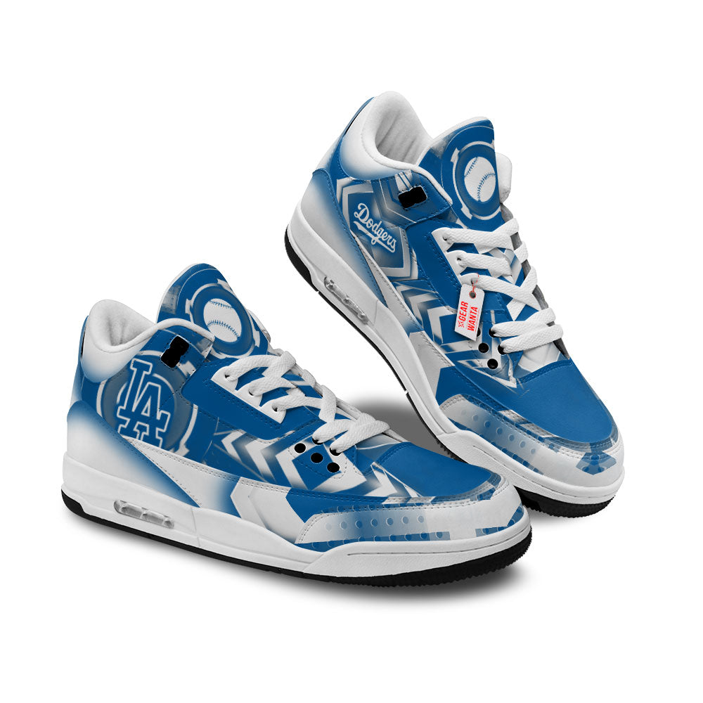 Los Angeles Dodgers J3 Sneakers Custom Shoes-Gear Wanta