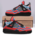 Los Angeles Dodgers Aj4 Sneakers Custom Shoes-Gear Wanta