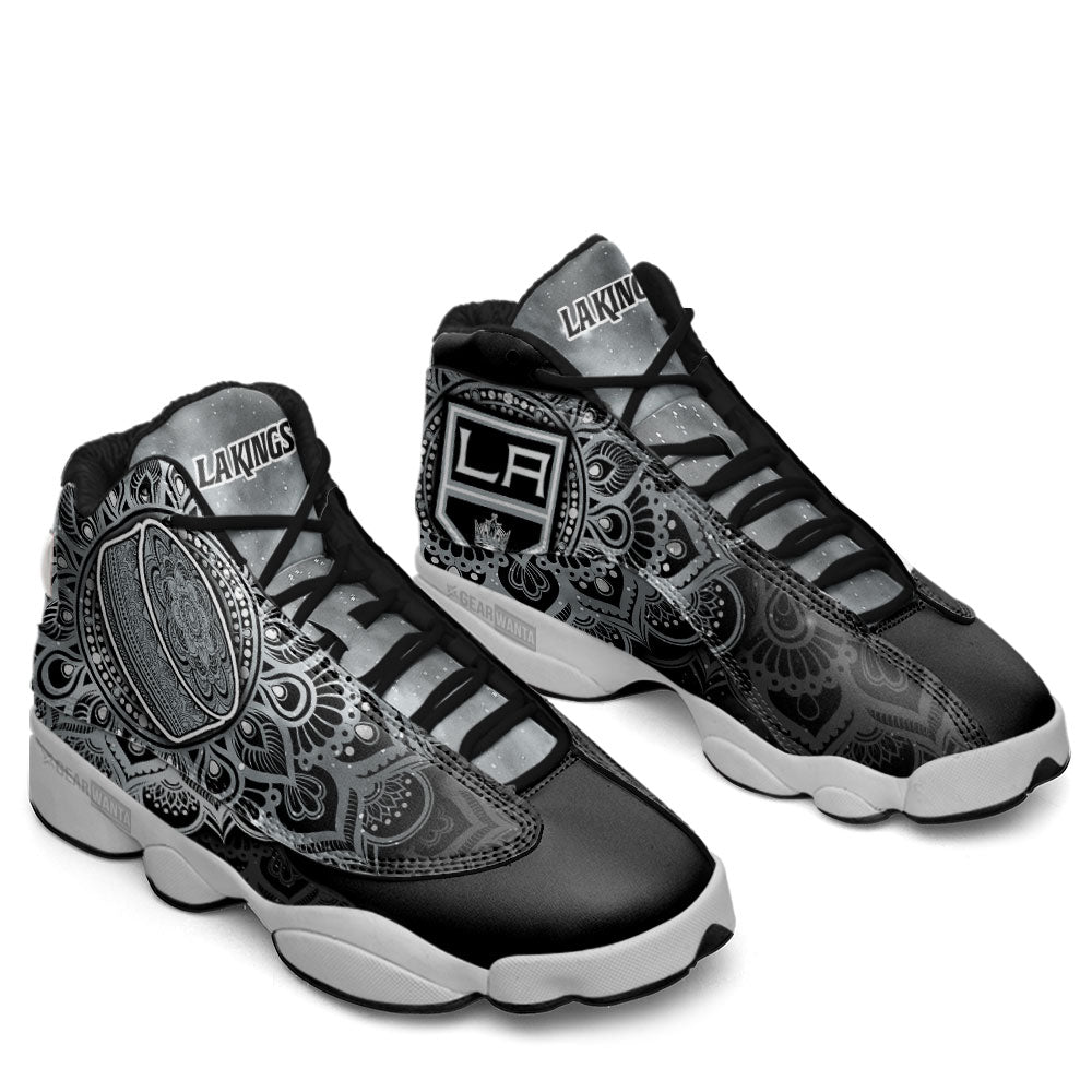 Los Angeles Kings J13 Sneakers Custom Shoes-Gear Wanta