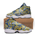 Los Angeles Rams J13 Sneakers Custom Shoes-Gear Wanta