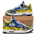 Los Angeles Rams J3 Sneakers Custom Shoes-Gear Wanta