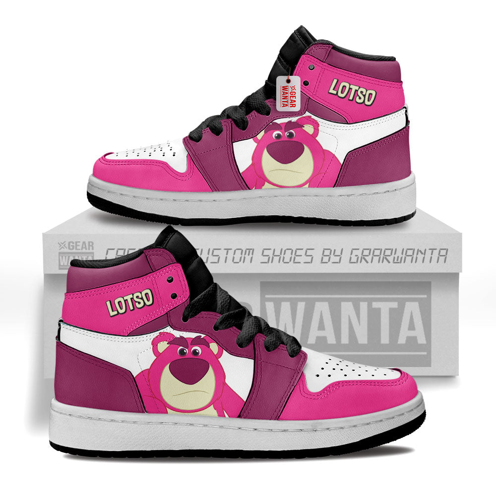 Lotso Kid J1s Sneakers Personalized Cartoon Collection - Gearwanta.com