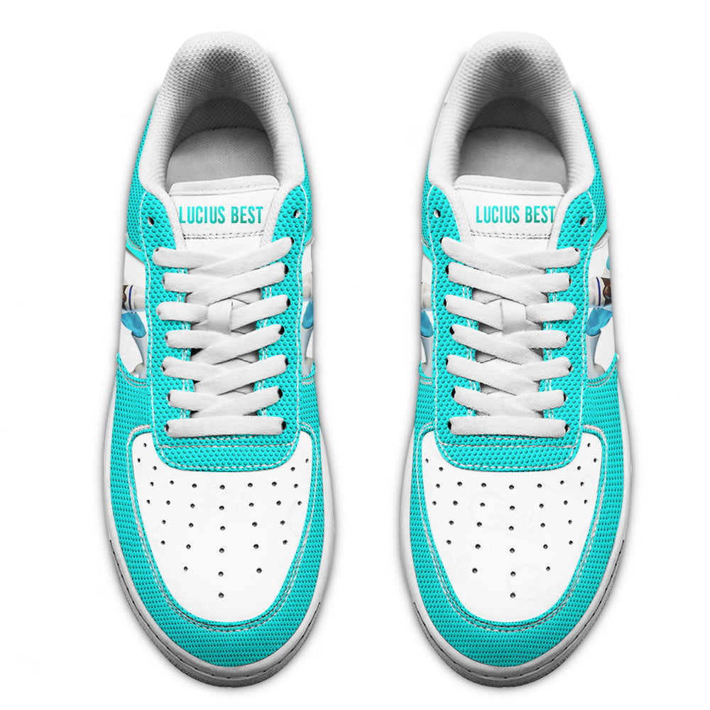 Lucius Best Air Sneakers Custom Incredible Family Cartoon Shoes-Gear Wanta