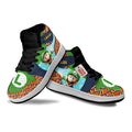 Luigi Kid J1s Sneakers Personalized Cartoon Collection - Gearwanta.com