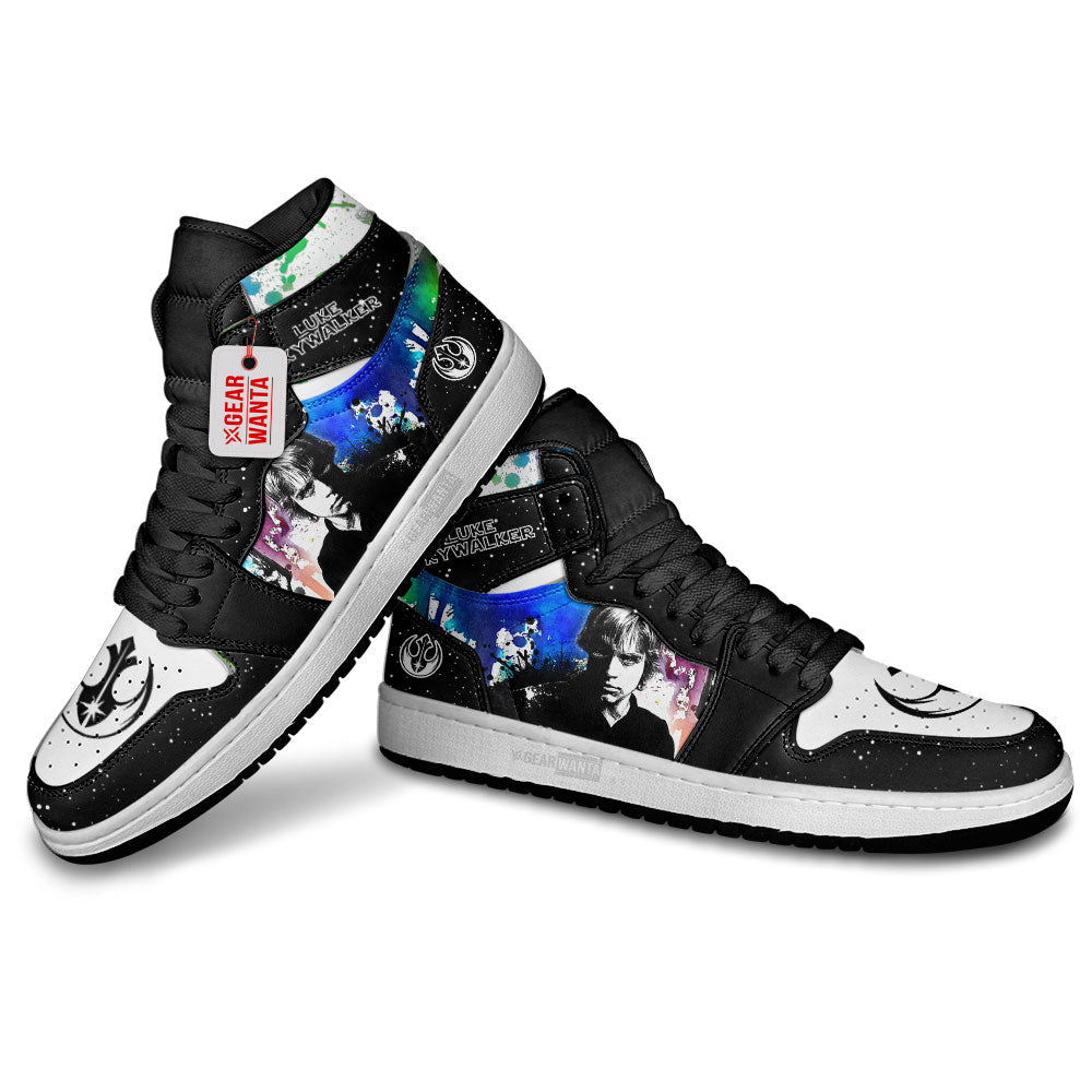 Luke Skywalker Star Wars J1 Shoes Custom Sneakers PT21-Gear Wanta