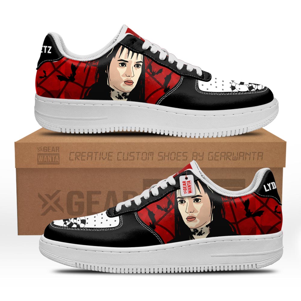 Lydia Deetz Custom Air Sneakers PT21-Gear Wanta