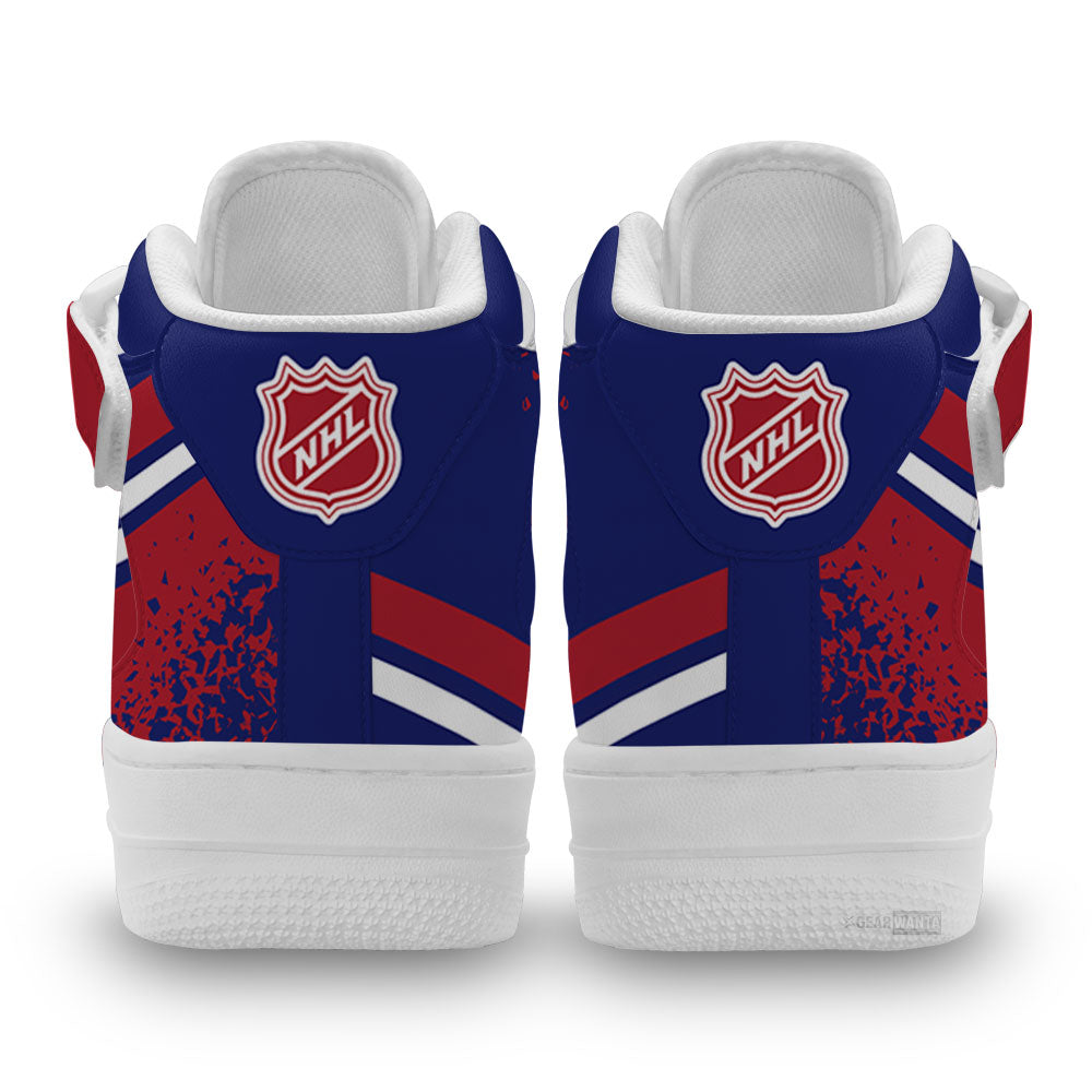 M Canadiens Air Mid Shoes Custom Hockey Sneakers Fans-Gear Wanta