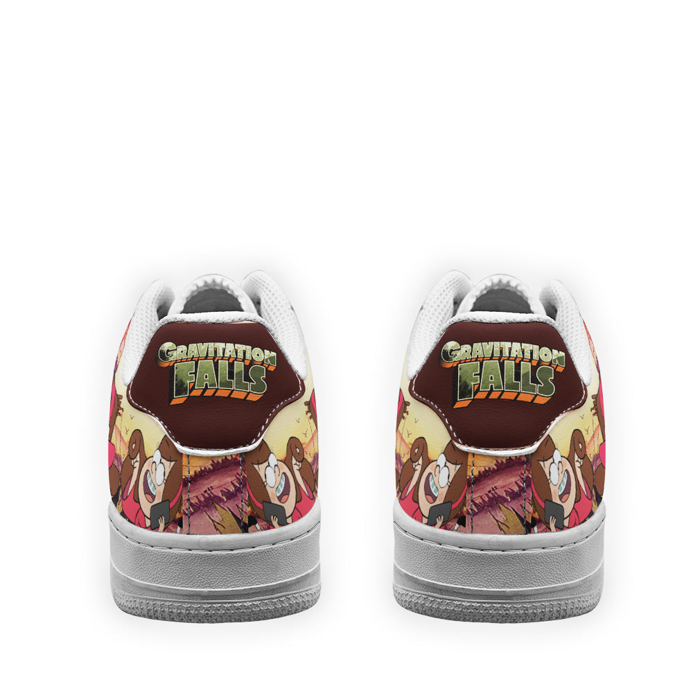 Mabel Pines Gravity Falls Air Sneakers Custom Cartoon Shoes-Gear Wanta