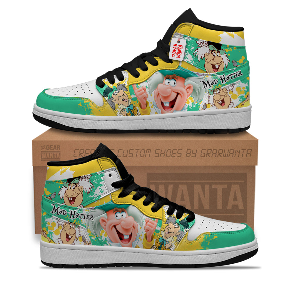 Mad Hatter J1 Shoes Custom For Fans- gearwanta.com
