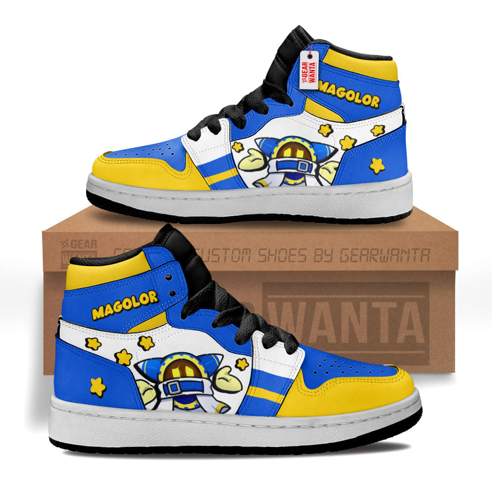 Magolor Kirby Kid Sneakers Custom For Kids-Gear Wanta