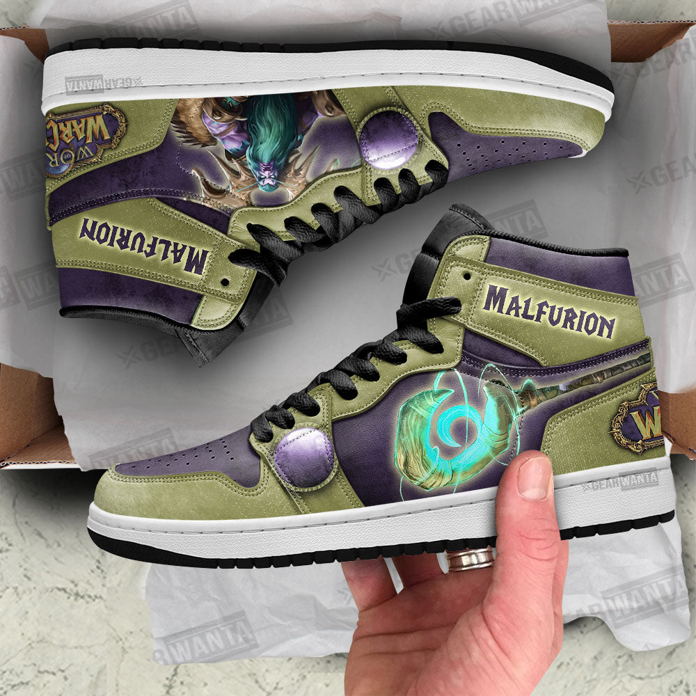 Malfurion World of Warcraft Shoes Custom For Gamer-Gear Wanta