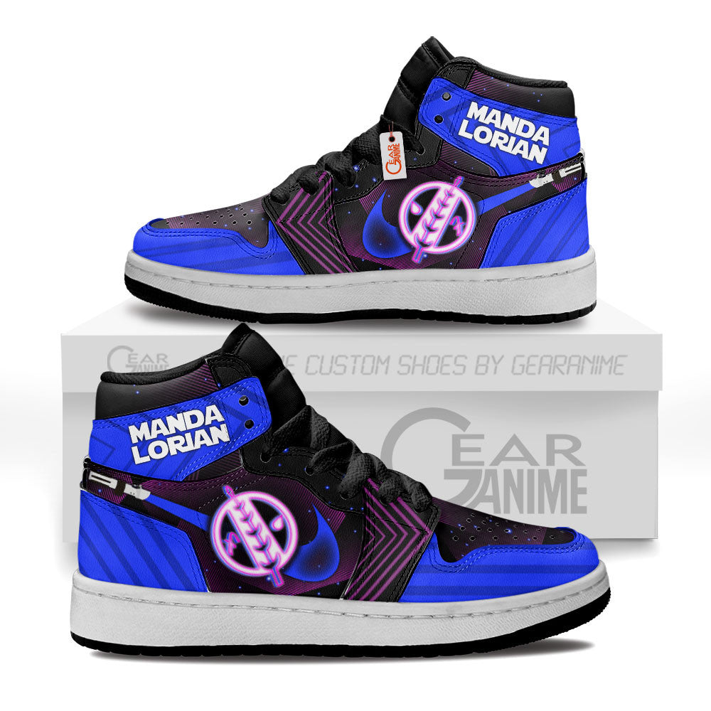 Mandalorian Kids Shoes Custom Kid Sneakers Gearwanta.com