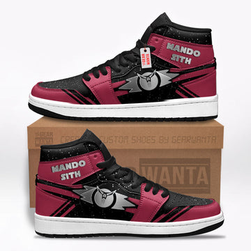 Mando Sith Star Wars Symbol J1 Shoes Custom TT20-Gear Wanta