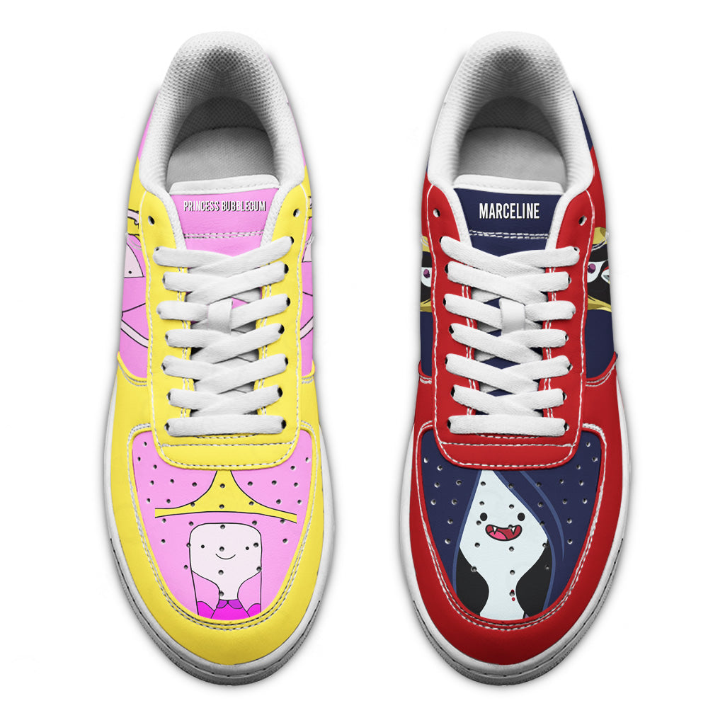 Marceline and Bubblegum Air Sneakers Custom Adventure Time Shoes-Gear Wanta