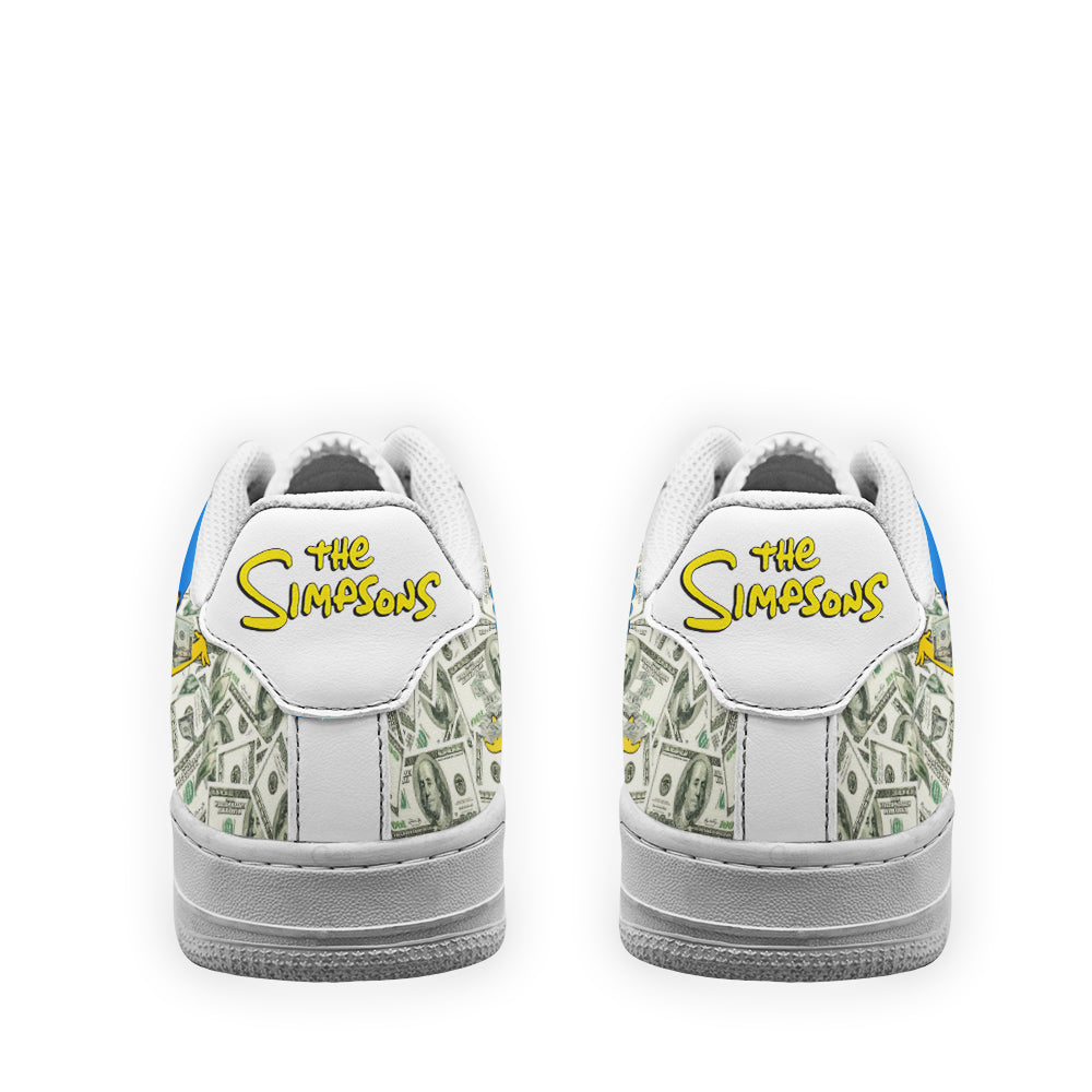 Marge Simpson Air Sneakers Custom Simpson Cartoon Shoes-Gear Wanta