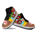 Mario Kid J1s Sneakers Personalized Cartoon Collection - Gearwanta.com