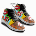 Mario Kid J1s Sneakers Personalized Cartoon Collection - Gearwanta.com